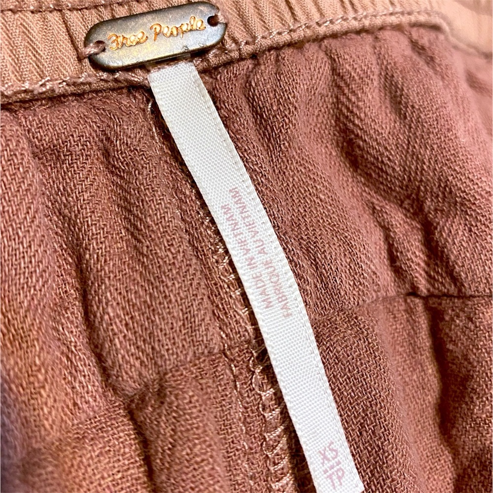 Free People Mauve Feelin’ Good Utility Pull-On Pants - Picture 7 of 9